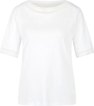 Marc Cain Dames, Tops, Wit, Maat: XL Katoen