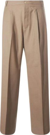 Laneus Pantaloni Larghi - - Trousers - Uomo - Beige - S
