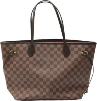 Louis Vuitton Pre-owned Canvas shoulder-bags - Dames - Vintage Shopper - Bruin - ONE Size - Vintage