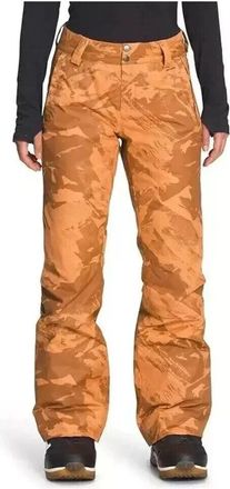 The North Face Mens The North Face Sally Snow Pants Brown Camo Insulated Waterproof PHC154