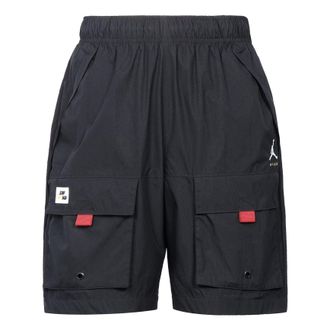 Nike Jordan Air Jordan Jmpmn Wvn Short Casual Sports Breathable Woven Shorts Black DA7240-010