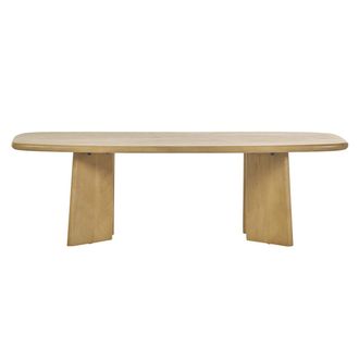 Miliboo Mesa De Centro Rectangular De Madera De Mango Macizo L120 Cm Sota