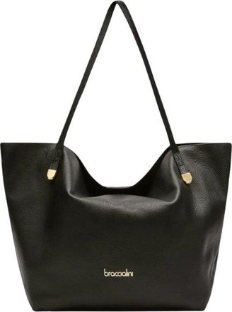 Braccialini Ariel Shopping Bag - Dames - Shoppers - Zwart - ONE Size - Leer - Tassen