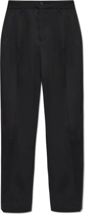 Golden Goose Wollen broek - Heren - Nette broeken - Zwart - M - Wol - Broeken
