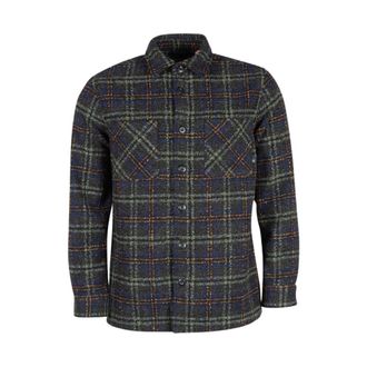 Kronstadt KSMcdaniel Shirt - Heren - Casual Overhemden - Blauw - M - Leer - Overhemden