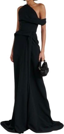 Maticevski Black Aspect Gown Size XS