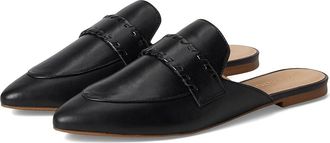 Jack Rogers Beacon Stitch Mule Womens Slippers Black : 6.5 M, Leather/Rubber