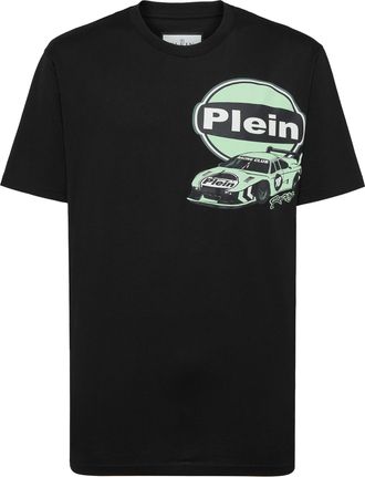 Philipp Plein T-Shirt Ronde Hals Ss Racing