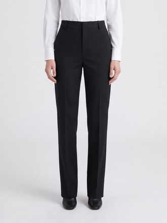 Moschino Mid-Rise Virgin Wool Skinny Trousers