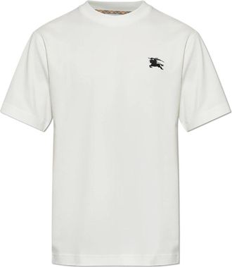 Burberry Seth T-shirt - Heren - T-shirts - Wit - XS - Katoen - Tops