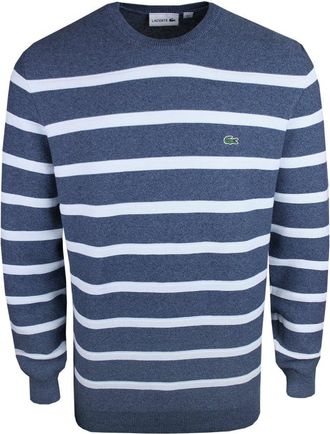 Lacoste ah5427 Striped Jumper 1CN Blue 9 Blue