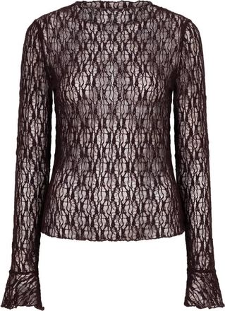 Ibana Taola Top - Dames - Blouses - Paars - L - Nylon - Overhemden