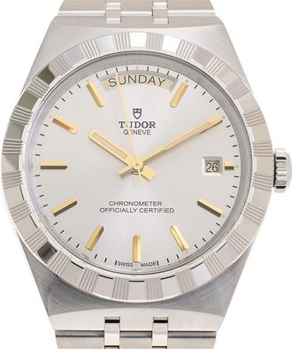 Tudor Royal Hand Wind Silver Dial Unisex Watch M2840D1A0-0004