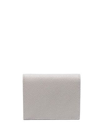 Thom Browne pebbled billfold wallet - Grey