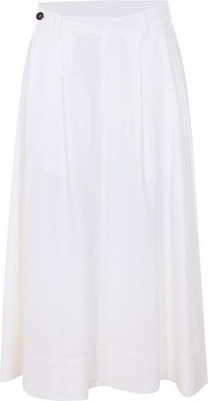 Brunello Cucinelli White Skirt
