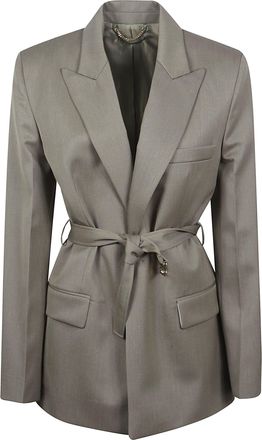 Victoria Beckham Belted Tailored Jacket