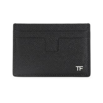 Tom Ford Accessoires, Heren, Zwart, ONE Size, Leer, Small Grain Leather Cardholder