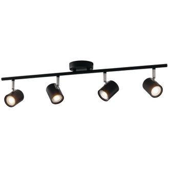 Fan Europe Fan Europe Spot Barras Foco 4 Luces Negro 70x15cm