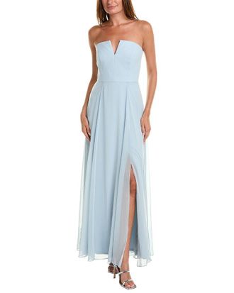 The Dessy Group Dessy Collection Chiffon Maxi Dress