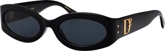 Dsquared2 Womens Sunglasses Black Acetate