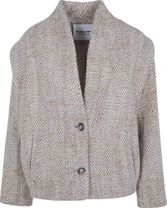 Isabel Marant Jassen, Dames, Beige, S, Light Jassen
