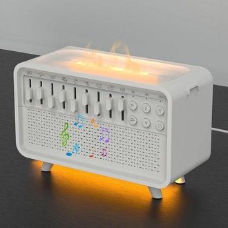 OEM Difusor De Aromaterapia Con 8 Sonidos Blancos - Ajustable, Humidificador, Luz Nocturna, Para El Hogar Y La Oficina