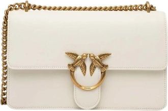 Pinko Mujer, Bolsos, Blanco, Talla: ONE Size