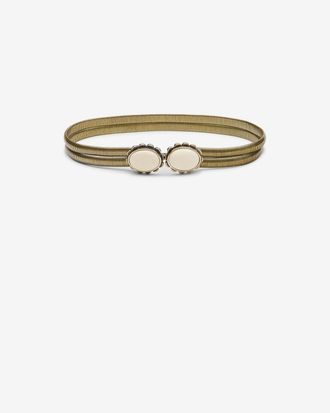 Isabel Marant Twina Belt - Women - Ecru - Size 80 - Isabel Marant
