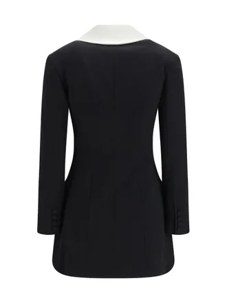 Self Portrait Blazer Dress - Black