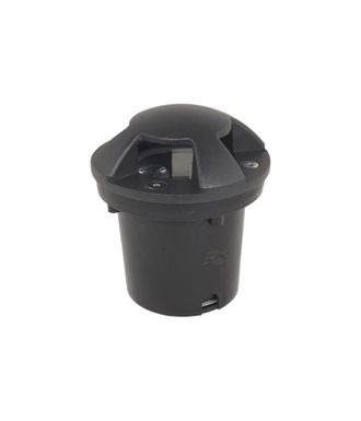Trade Shop Trade Shop - Foco 3w Watt 3 Led Suelo Redondo Empotrable 9901 Luz Verde Ip65