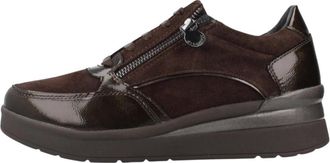 Stonefly Cream 58 Velour/S Patent - - Shoes - Donna - Marrone - 36 EU
