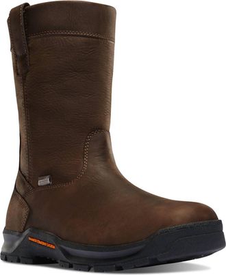 Danner Mens Crafter Wellington Composite Toe Boot In Brown