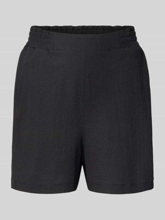 Tom Tailor Denim Relaxed Fit Shorts mit Strukturmuster in Black, Gr&ouml;&szlig;e M