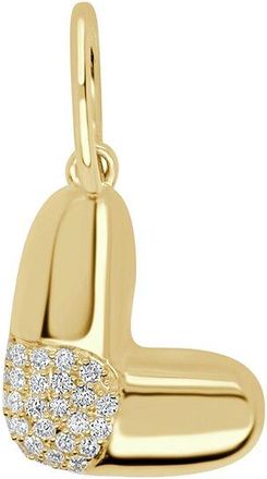 Sabrina Designs 14K 0.11 Ct. Tw. Diamond Initial Charm
