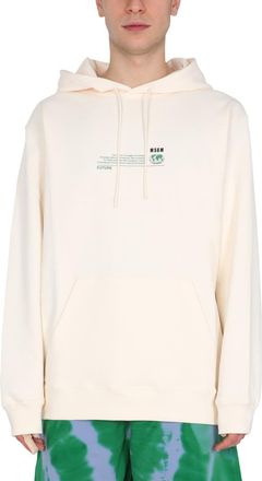 Msgm Fantastic Green Sweatshirt