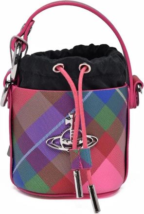 Vivienne Westwood Tassen, Dames, Veelkleurig, ONE Size, Mini Daisy Bucket Bag