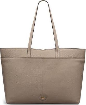 Radley London Maldon Mews Large Leather Zip Top Tote in Porcini at Nordstrom Rack
