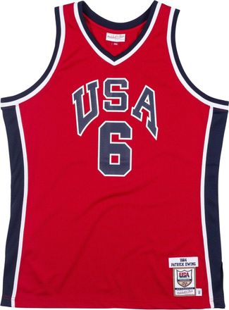 Mitchell & Ness Team USA 1984 Jerseys Patrick Ewing 6 AJY4AC19059-USASCAR84PEW