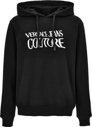 Versace Jeans Couture Hoodie - Heren - Hoodies - Zwart - M - Hoodies & sweatvesten