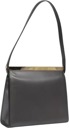 Gucci Pre-owned Shoulder Bags, female, Gray, Size: ONE SIZE Pre-owned Vintage Shoulder Bag