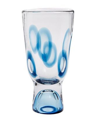 Tozai Home 15 Blue Marine Visions Art Glass Vase