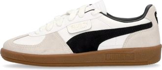 Puma Palermo Lage Schoen Wit/Grijs/Gum - Heren - Sneakers - Wit - 44 EU - Schoenen