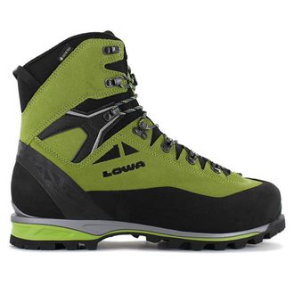 Lowa Alpine Expert II GTX Suede Textile Mens Lace Up Boots - Lime Black - Size:UK 10.5