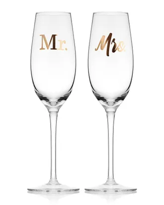 Mikasa Novelty 8Oz Champagne Flutes