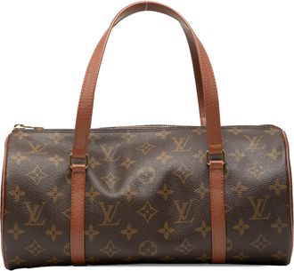 Louis Vuitton Pre-owned Womens Monogram Papillon 30 - Brown Textile - One Size