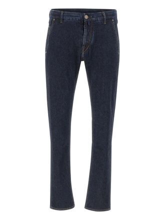 Hand Picked Parma five-pocket jeans - men - Cotton/Elastane - 35 - Blue