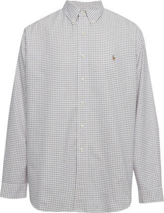 Polo Ralph Lauren Camicia in cotone a quadri - Bianco