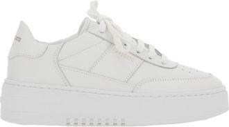 Axel Arigato White Lace Up Sneakers