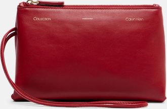 Calvin Klein Essential Case Mini leather clutch
