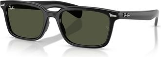 Ray-Ban Brunel Zonnebril - unisex - Accessoires - Zwart - Maat: 56 MM